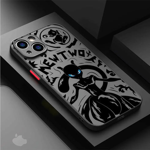 Pokemon Gengar Mewtwo Phone Case for iPhone - Various Model iPhone Cover